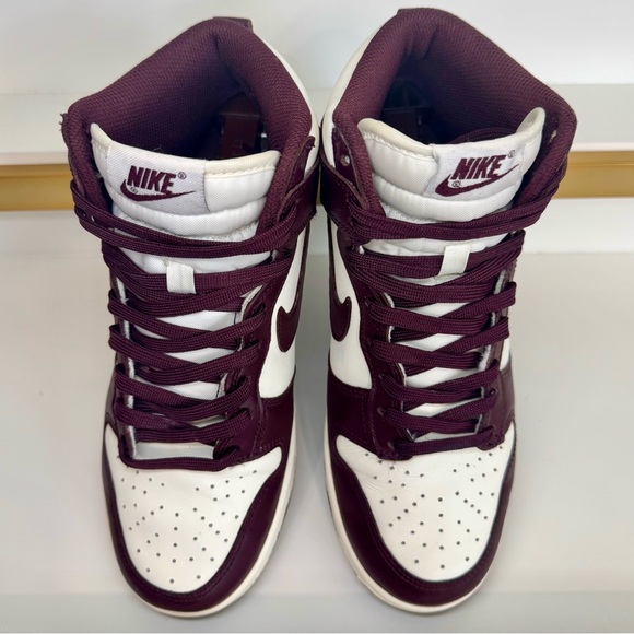 Nike Dunk High Burgundy Crush DD1869-601 Women 7.5 Catalina Wine Mixer Vibes 🍷🚢🪏 - Picture 4 of 15